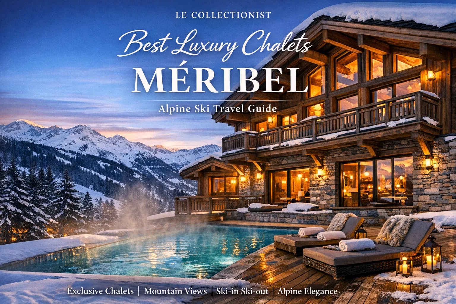 luxury chalets meribel le collectionist