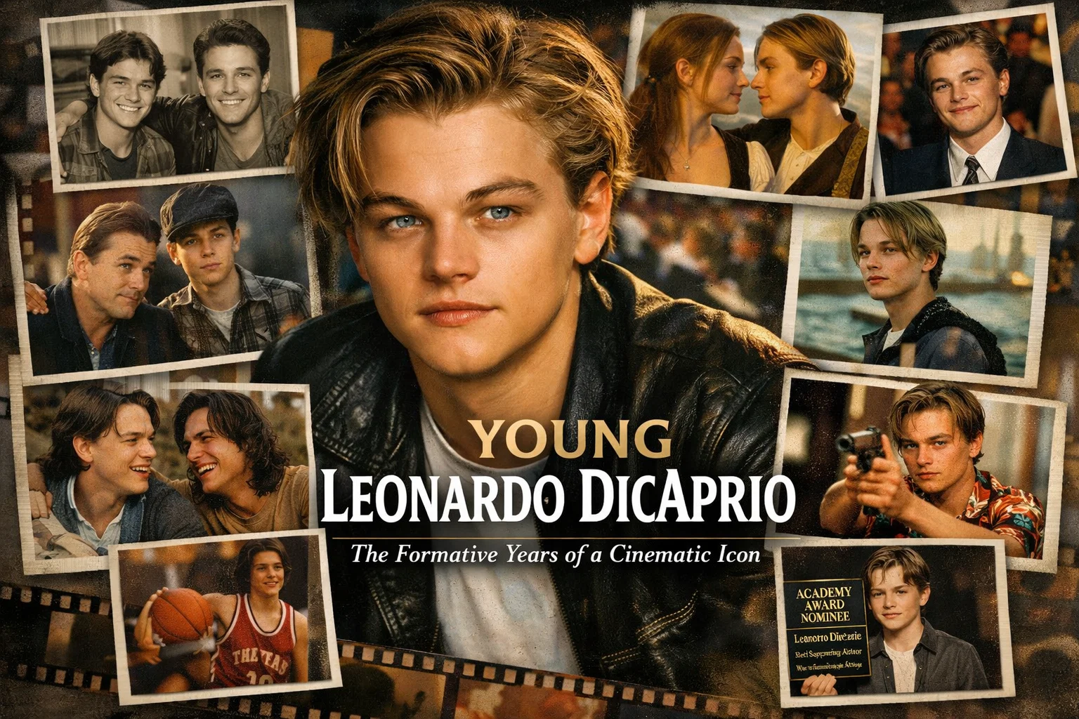 young leonardo dicaprio