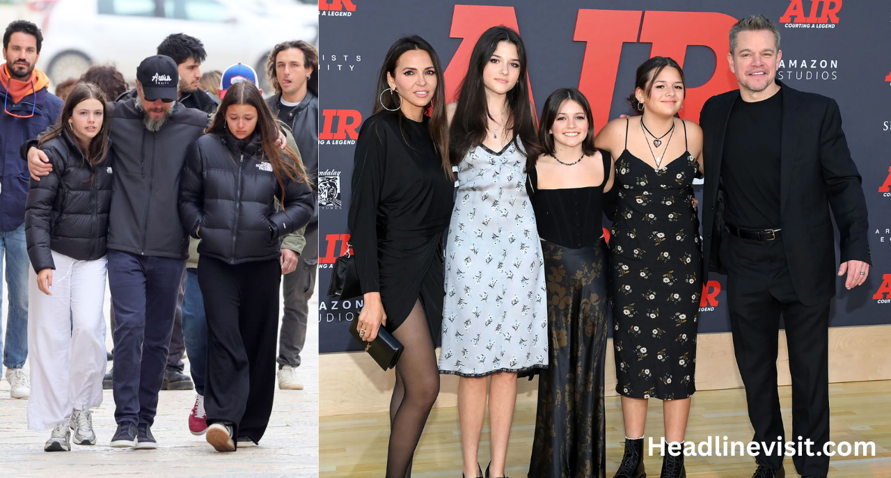 Matt Damon Daughters