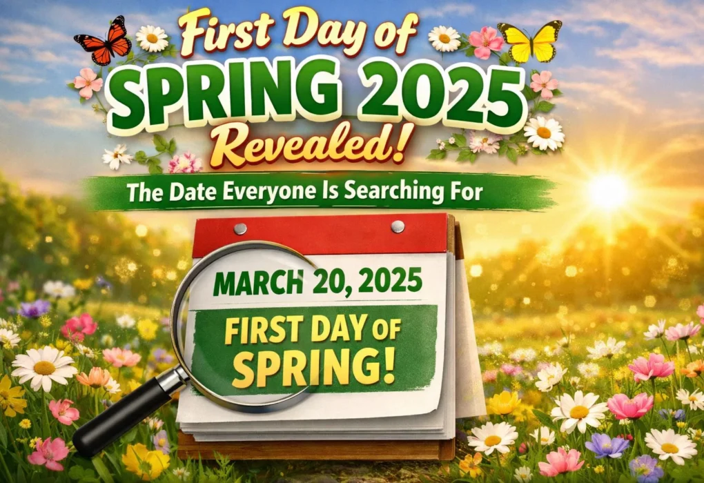when is the first day of spring 2025
