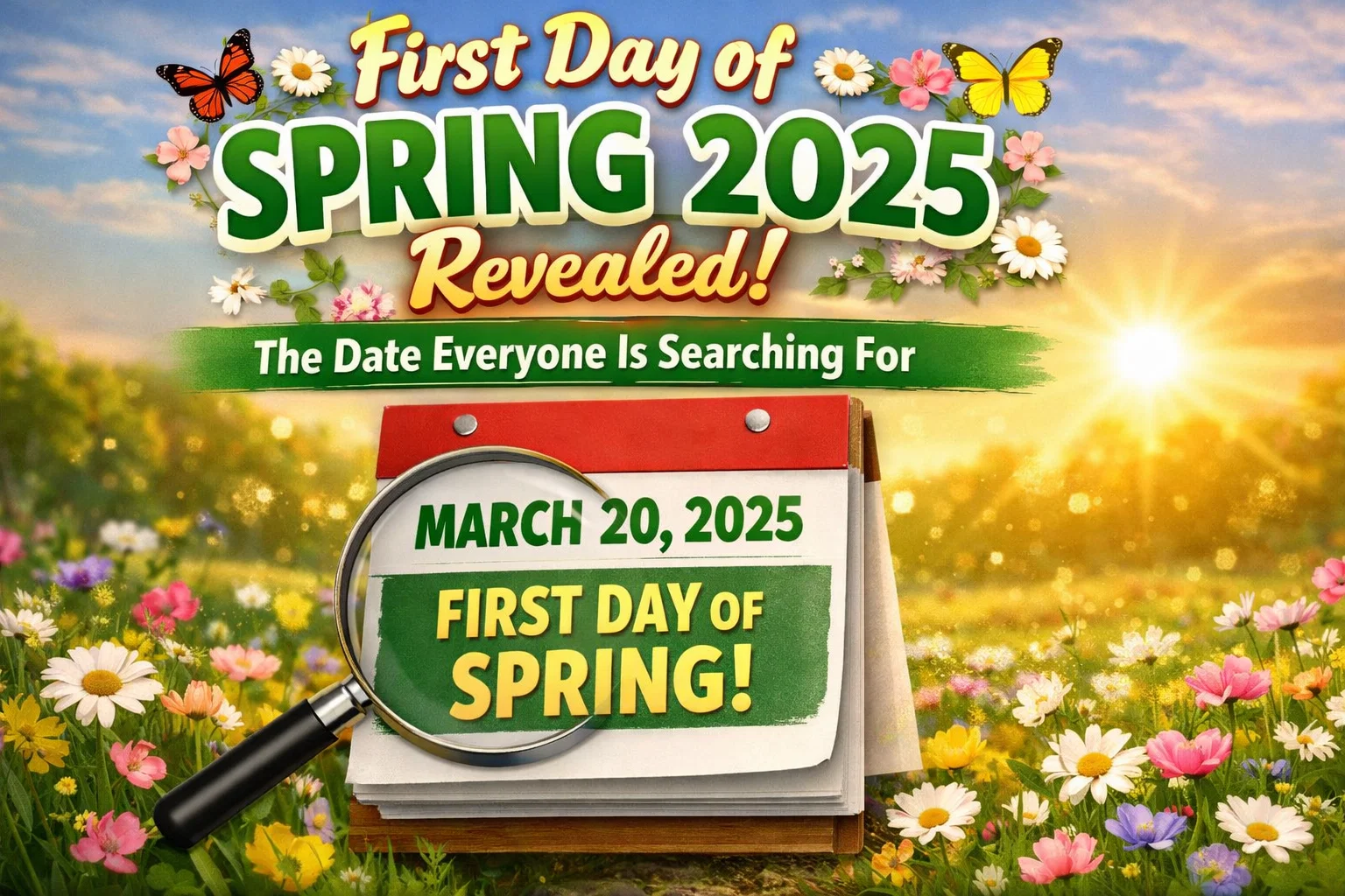 when is the first day of spring 2025