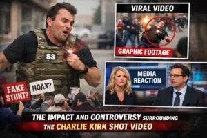 Charlie Kirk Shot Video